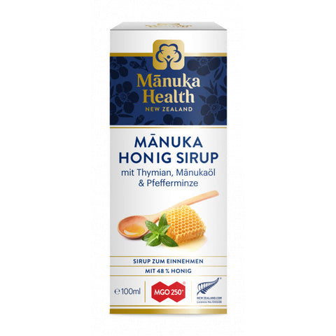 MGO 250+ Manuka mézes szirup (100 ml)