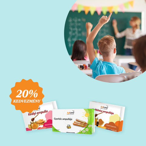 Új tanév, új kihívás – támogatás természetesen, méhektől!